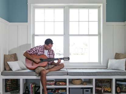 St Simons Island Double-Hung Windows